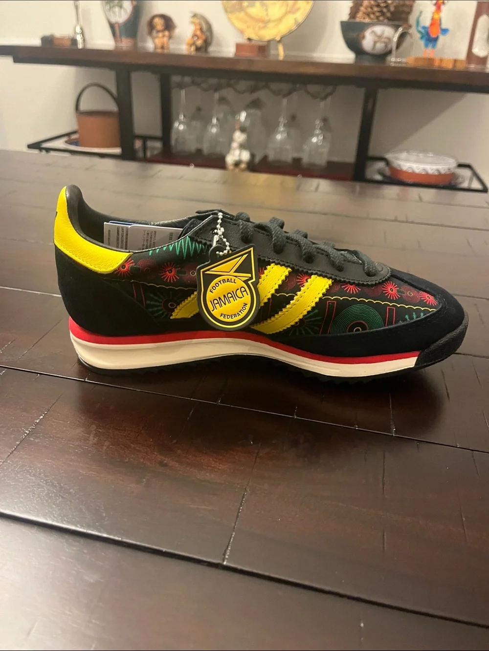 Adidas SL72 RS Jamaica Bob Marley Shoes Sneakers Reggae Mens Sz 5.5 / Womens 6.5
